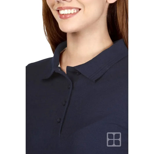 POLERA PIQUÉ MANGA CORTA MUJER EUROCOTTON