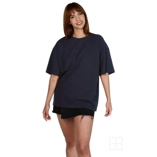 POLERA OVERSIDE MANGA CORTA 100% ALGODΓN 200 grs. UNISEX EUROCOTTON
