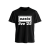 Polera Manga Corta Oasis Live'25 Premium 100% Algodón