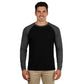 POLERA RAGLAN MANGA LARGA BICOLOR 100% ALGODÓN