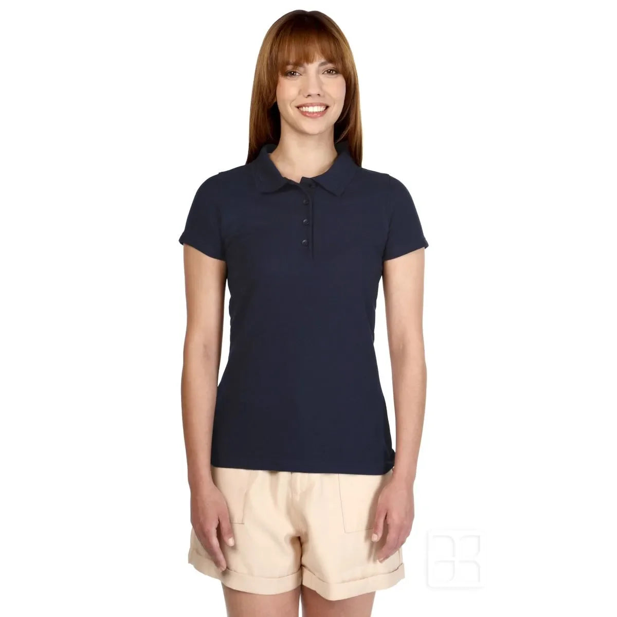 POLERA PIQUÉ MANGA CORTA  MUJER EUROCOTTON