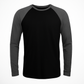 Polera Manga Raglan Manga Larga 100% Algodón 180 grs Cottonext